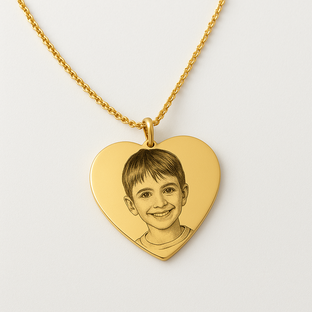 "Amor Eterno" Collar Corazón Personalizado + Box de Regalo