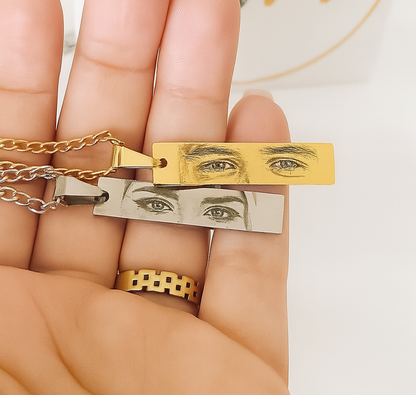 “Mirada Eterna” Collar personalizado + box de regalo