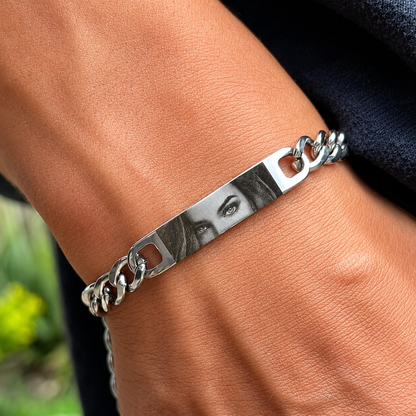 "Tu mirada" pulsera personalizada + box de regalo