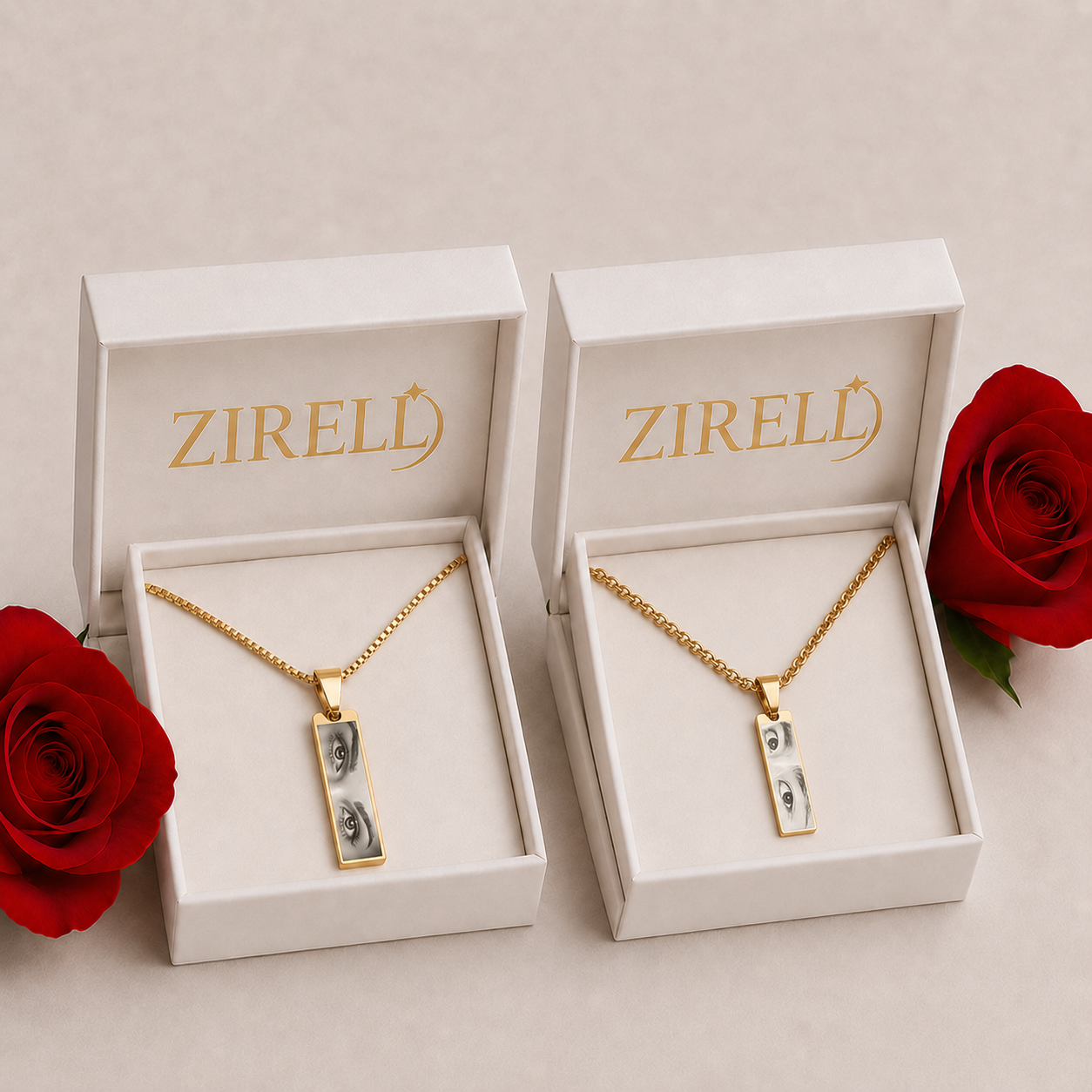 “Mirada Eterna” Collar personalizado + box de regalo