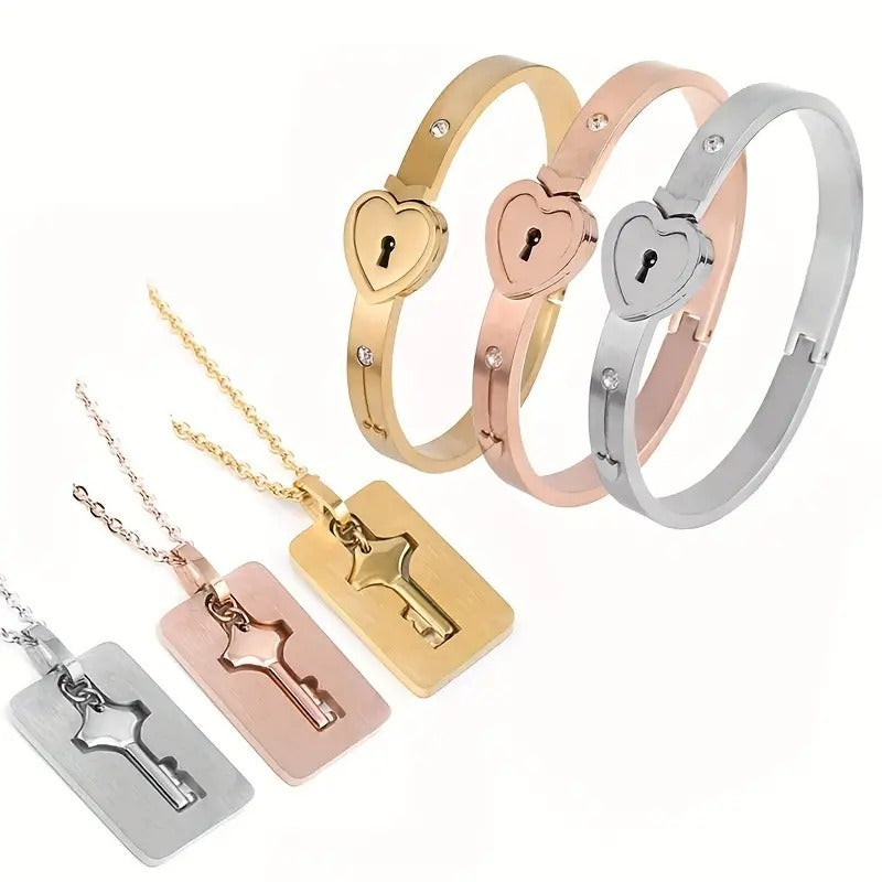 “Llave Eterna” Set de Pareja (Él y Ella) + Box de Regalo Exclusivo