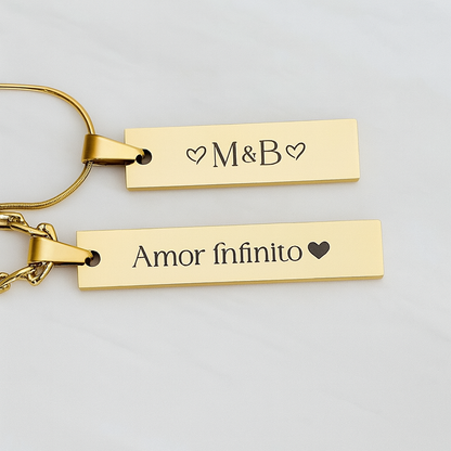 “Mirada Eterna” Collar personalizado + box de regalo